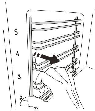 HOTPOINT FA5844HIXHA - Enlever et replacer les supports de GRILLE - 1