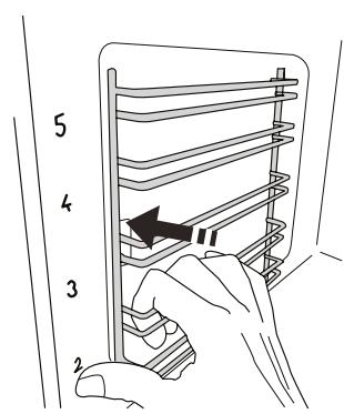 HOTPOINT FA5844HIXHA - Enlever et replacer les supports de GRILLE - 4