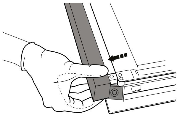 HOTPOINT FA5844HIXHA - Démontage de la porte - 4