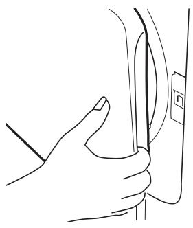 HOOVER 8KG - Porte et filtre - 1