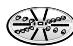 BOSCH MUM54I00 - Reversible shredding disc – coarse/fine - 1