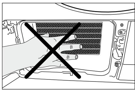 SMEG DHT71EUK - Cleaning the evaporator - 1