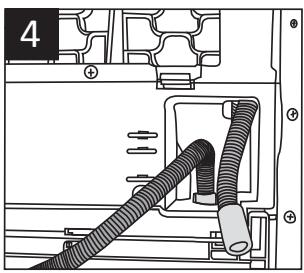 SMEG DHT71EUK - Connecting the water drain hose - 4