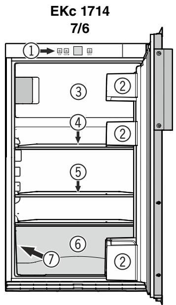 LIEBHERR EKCBR 1424 COMFORT - Gerätebeschreibung - 2