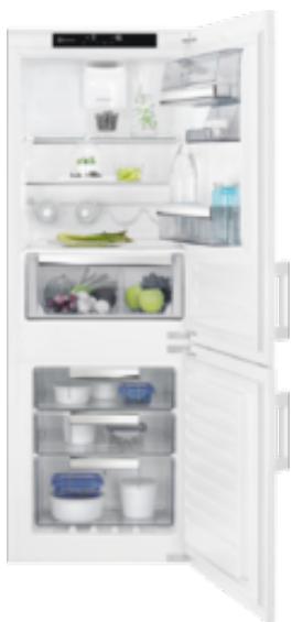 ELECTROLUX EK274BNLWE - 933 034 721 - EK274BNLWE Kuhl-Gefrier-Kombination mit Gefrierteil unter - 1