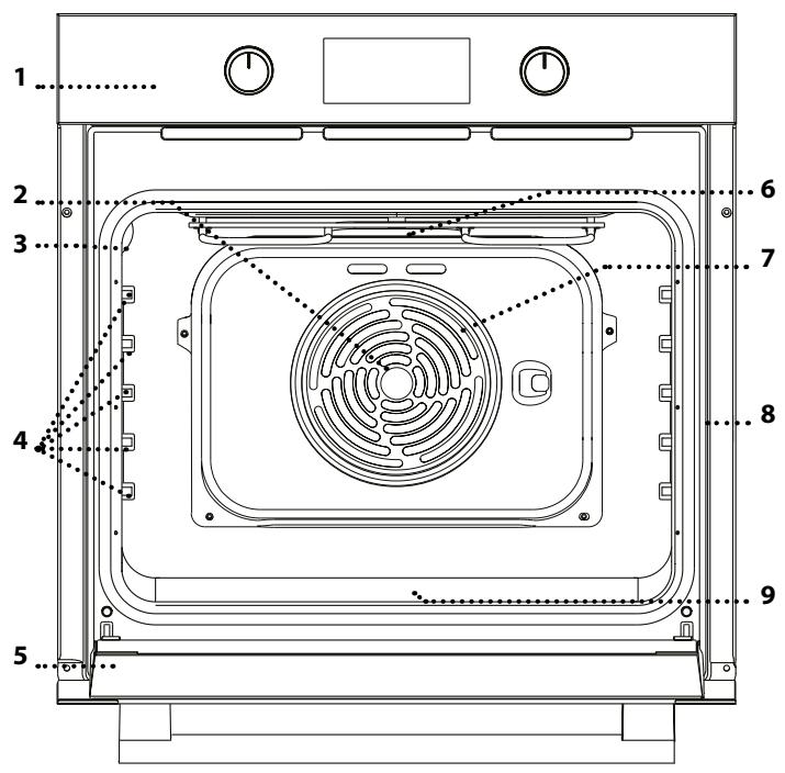 HOTPOINT FA3841HIXHA - DESCRIPTION DU PRODUIT - 1