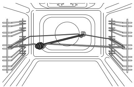 HOTPOINT GA3124IXHA - UTILISER LE TOURNEBROCHE - 2
