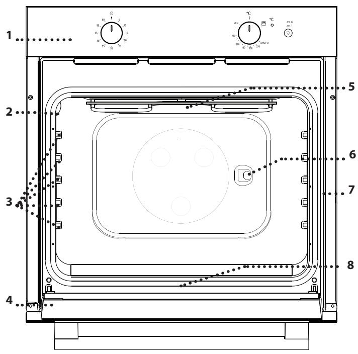 HOTPOINT GA3124IXHA - DESCRIPTION DU PRODUIT - 1