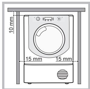 HOTPOINT AQC9A 4F5 T/Z1A AQUALTIS - Where to put your dryer - 1