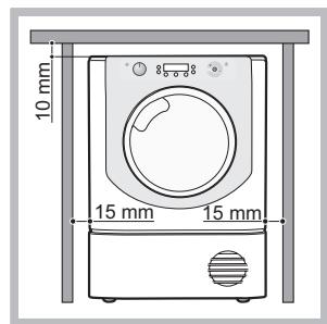 HOTPOINT AQC9A 4F5 T/Z1A AQUALTIS - Waar men de wasdroger要去 installeren - 1