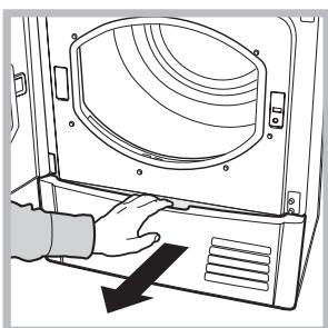 HOTPOINT AQC9A 4F5 T/Z1A AQUALTIS - Cleaning the Heat Pump Filter Unit - 1