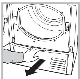 HOTPOINT AQC9A 4F5 T/Z1A AQUALTIS - Nettoyage du groupe filtré de la pompe à chaleur - 1