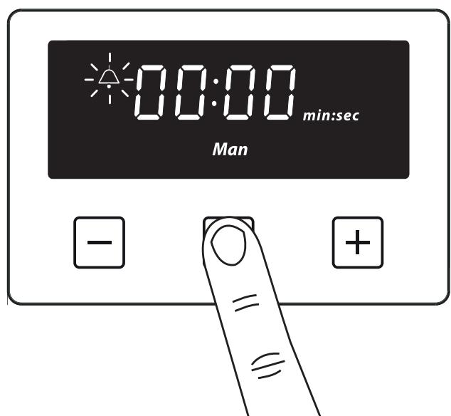 STOVES STERLING 900DFT - Réglage du compte à rebours - 1