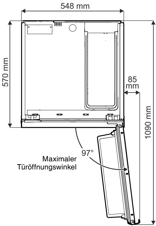 LIEBHERR EKCBR 2514 COMFORT - Gerätemaße - 2