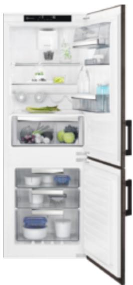 ELECTROLUX EK276BNLBR  -  933 034 725 - EK276BNLBR Kuhl-Gefrier-Kombination mit Gefrierteil unter - 1