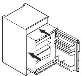 LIEBHERR EKC 1714 COMFORT - Einbau des Gerätes - 4
