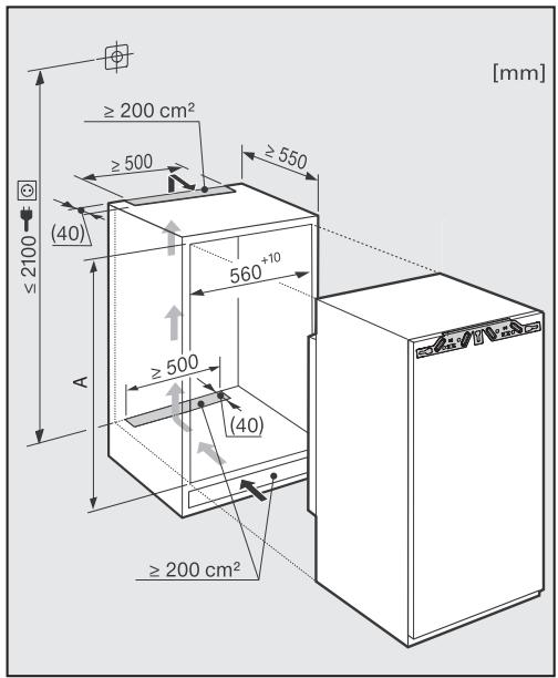 MIELE F 32202 I - Façade inox - 1