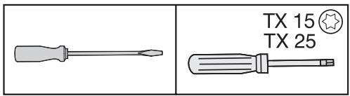 MIELE F 32202 I - Vous aurez besoin des outils suivants pour le montage: - 1