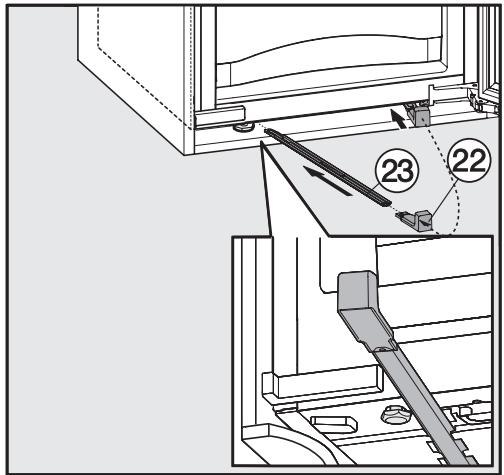 MIELE F 32202 I - Seulement pour un apparéil avec une hauteur de niche à partir de 140 cm - 1