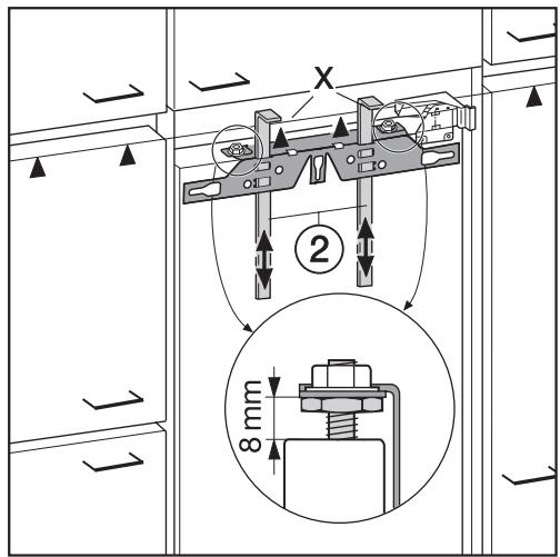 MIELE F 32202 I - Montage de la porte du meuble - 1