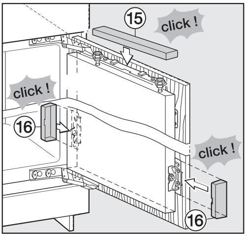 MIELE F 32202 I - - Réglage en profondeur (Z) - 1