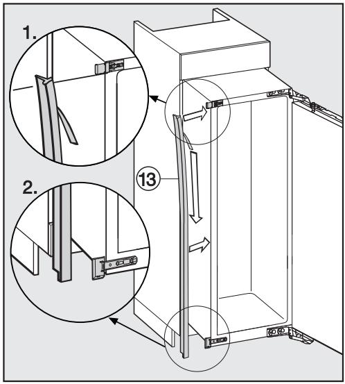 MIELE F 32202 I - Astuce pour avoir moins de difficultés à pousser l'appareil : - 4