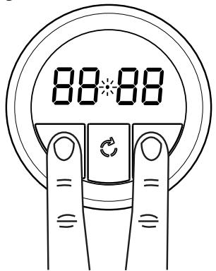 STOVES PRECISION GLASS 110 DFT - Réglage de l'horloge - 2