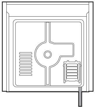 SMEG SFP6104WTPB - Position du câble d'alimentation - 1