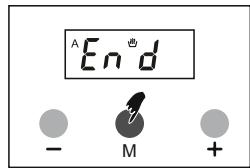 SCHNEIDER SCG6DOB - Appuyez sur la touche m trois fois. - 1