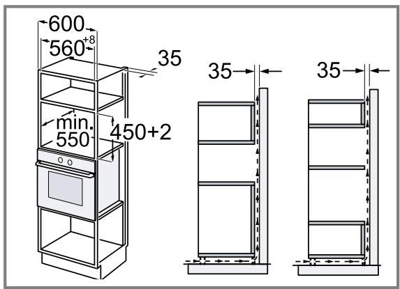 SIEMENS CM585AGS0B - CM585AGS0 - Montaggio in un mobile a colonna - 1