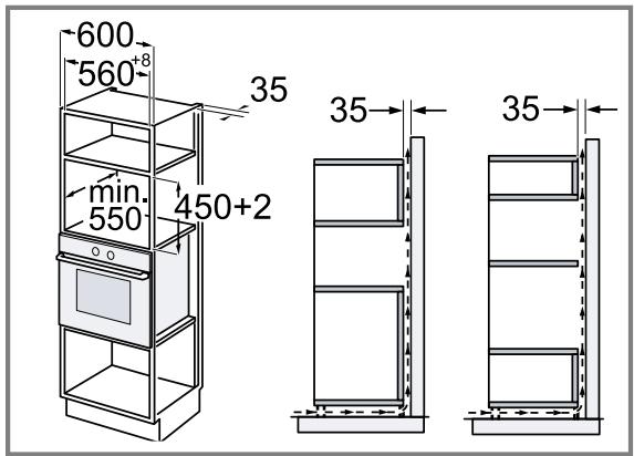 SIEMENS CM585AGS0B - CM585AGS0 - Inbouw in een hoge kast - 1