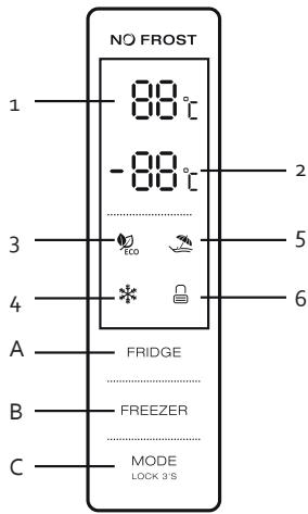 DOMO DO986BFK - PANNELLO DI CONTROLLO - 1