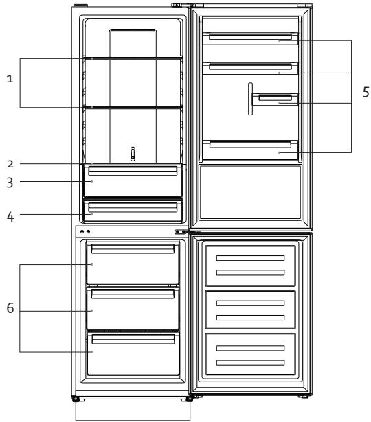 DOMO DO986BFK - ONDERDELEN - 1