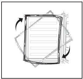 DOMO DO986BFK - CHANGEMENT DU SENS D'OUVERTURE DE LA PORTE - 22