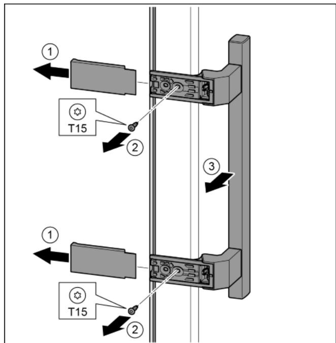 LIEBHERR K 4310 Comfort - K4310-20 - K 4310-20 - Spostamento delle maniglie - 1
