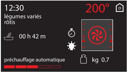 SMEG SFP6606WSPNX - Exécution d'un programme - 7