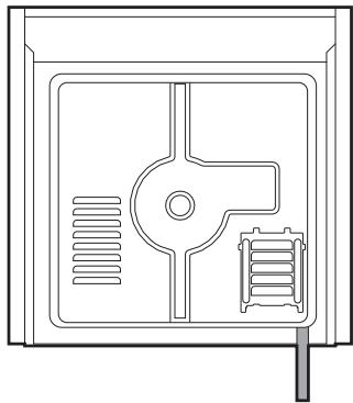 SMEG SFP6606WSPNX - Position du cable d'alimentation - 1