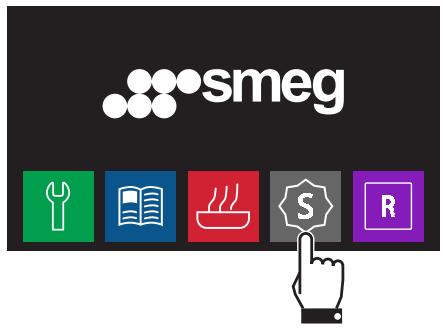 SMEG SFP6606WSPNX - Iicone fonctions speciales - 2