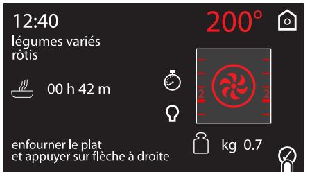 SMEG SFP6606WSPNX - Exécution d'un programme - 8