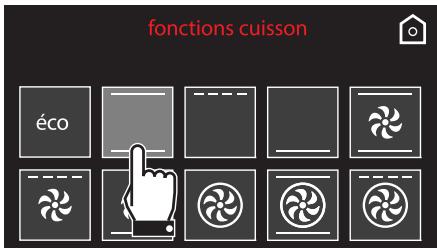 SMEG SFP6606WSPNX - Modification d'une fonction durant la cuisson - 2