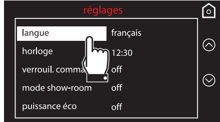 SMEG SFP6606WSPNX - Langue - 2