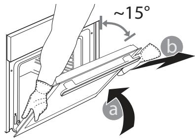 WHIRLPOOL AKZ 96230/NB - REMOVING AND REFITTING THE DOOR - 2
