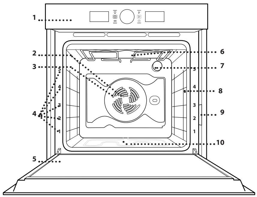 WHIRLPOOL AKZ 96230/NB - DESCRÊÇÃO DO PRODUCTO - 1