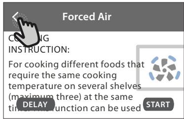 WHIRLPOOL W9IOM24S1H - To scroll through a menu or a list: - 4
