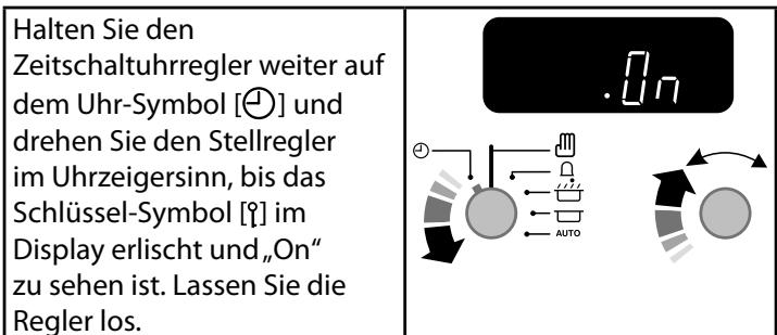 FALCON ELAN 90 DUAL FUEL OG - Ausschalten der Schlüsselsperre - 2