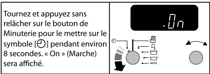 FALCON ELAN 90 DUAL FUEL OG - Mise en marche de la fonction de verrouillage - 1