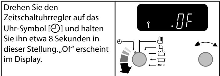 FALCON ELAN 90 DUAL FUEL OG - Ausschalten der Schlüsselsperre - 1