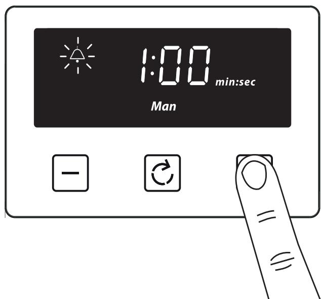 STOVES STERLING 1100DFT - Réglage du compte à rebours - 2