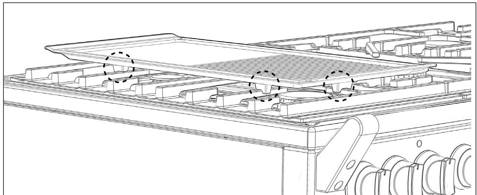 STOVES STERLING 1100DFT - Utilisation de la plaque de friture - 1