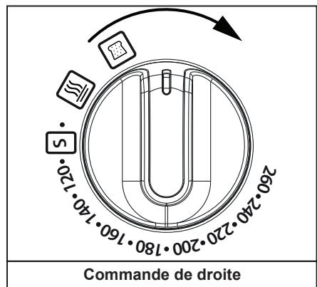 STOVES STERLING 1100DFT - Pour activer le grand four (sans séparateur) - 2